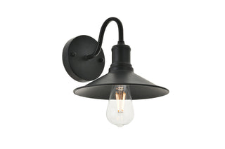 Etude 1 light black Wall Sconce