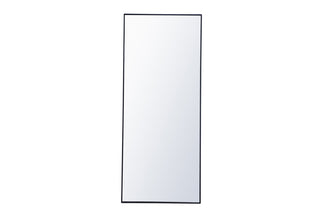 Metal frame rectangle mirror 30x 72 inch in Blue