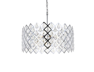 Lyla 21 inch pendant in chrome