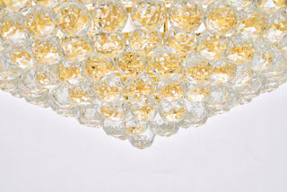 Primo 42 light Gold Chandelier Clear Royal Cut Crystal