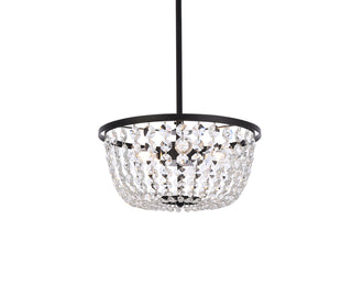 Gianna 13 inch pendant in black