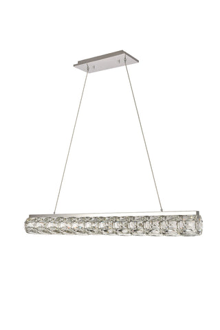 Valetta Integrated LED chip light Chrome Chandelier Clear Royal Cut Crystal