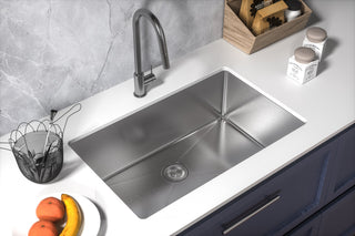 Stainless Steel undermount kitchen sink L32''xW19'' x H10"