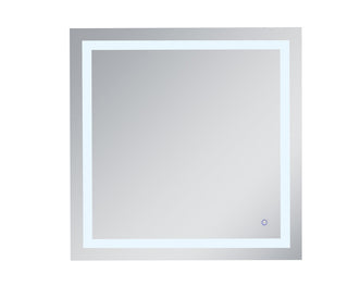 Helios 36in x 36in Hardwired LED mirror with touch sensor and color changing temperature 3000K/4200K/6400K