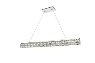 Valetta Integrated LED chip light Chrome Chandelier Clear Royal Cut Crystal