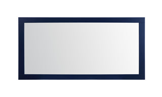 Aqua vanity mirror 72x36 inch in blue