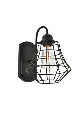 Candor 1 light black Wall Sconce