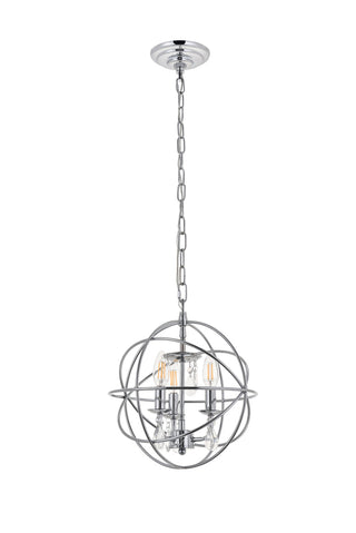 Wallace 3 light Chrome Pendant