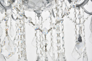 St. Francis 12 light Chrome Chandelier Clear Royal Cut Crystal