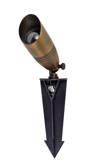 Outdoor Cast Brass spot light 3"w x 8.5"h