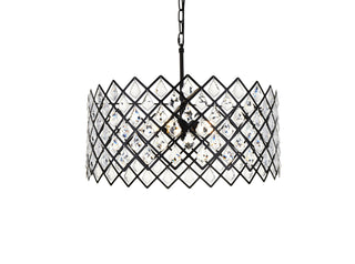 Lyla 21 inch pendant in black