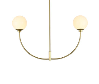 Nyomi 36 inch chandelier in Brass