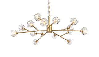 Graham 15 Light Pendant in Gold