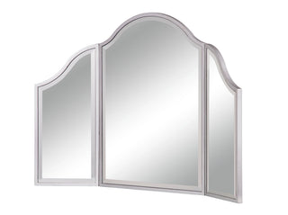 Dressing Mirror 37 in. x 24 in. in silver paint