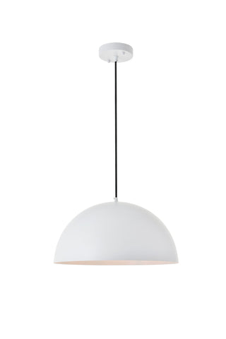 Forte 1 light White Pendant