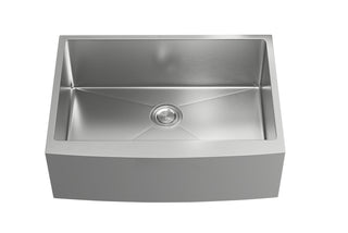 Stainless Steel farmhouse kitchen sink L30'' x W21'' x H10"