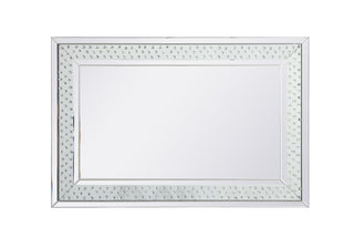 Sparkle collection crystal mirror 32 x 48 inch