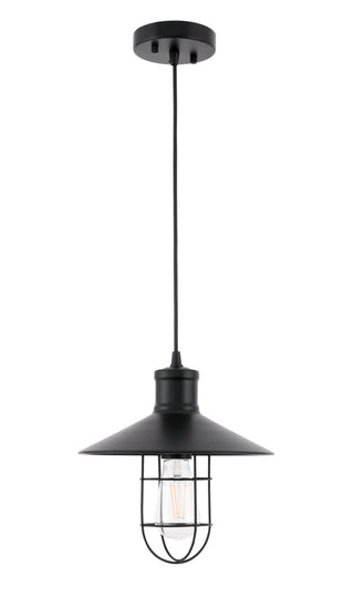 Flaneur 1 light Black Pendant