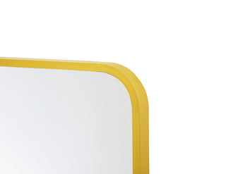 Soft corner pivot mirror 20x24 inch in gold