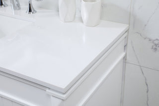 48 inch Single bathroom vanity in white