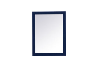 Aqua vanity mirror 24x32 inch in blue