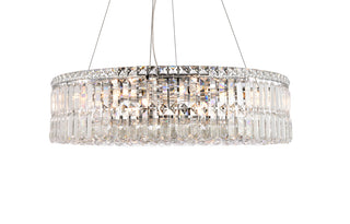 Maxime 12 light Chrome Chandelier Clear Royal Cut Crystal