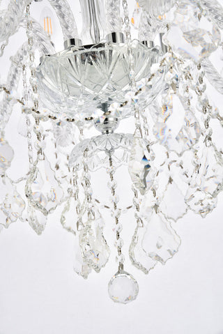 Giselle 12 light Chrome Chandelier Clear Royal Cut Crystal