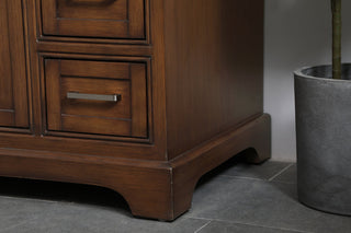 32 inch Single bathroom vanity in Teak