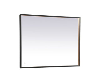 Pier 30x40 inch LED mirror with adjustable color temperature 3000K/4200K/6400K in black