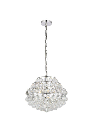 Savannah 16 inch pendant in chrome