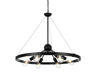 Thora 32 inch Pendant Light in Black