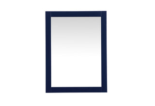 Aqua vanity mirror 27x36 inch in blue