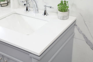 60 inch double bathroom vanity in grey