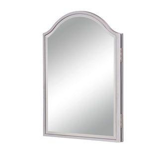 Dressing Mirror 37 in. x 24 in. in silver paint