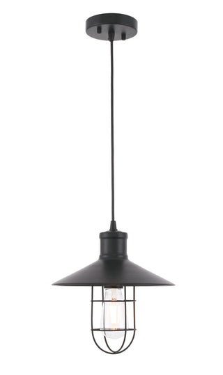 Flaneur 1 light Black Pendant