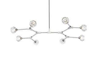 Zayne 8 Light Pendant in Chrome