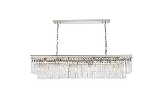 Sydney 12 light polished nickel Chandelier Clear Royal Cut Crystal