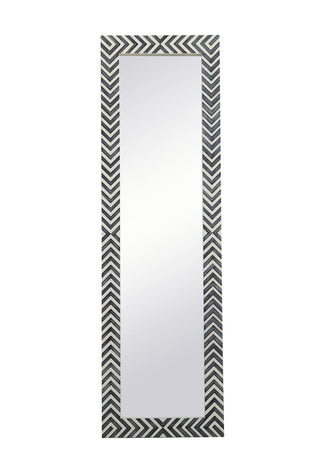 Rectangle mirror 30 inch in Chevron