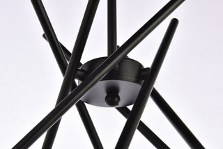 Lucca 23 inch pendant in black