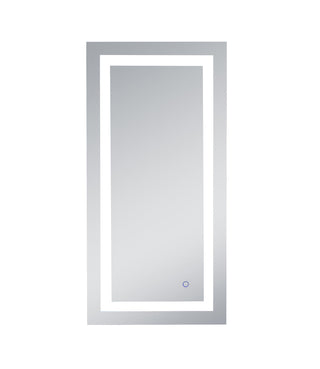 Helios 20in x 40in Hardwired LED mirror with touch sensor and color changing temperature 3000K/4200K/6400K