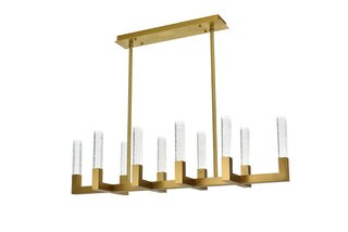 Noemi 48 inch Adjustable LED Pendant in Satin Gold