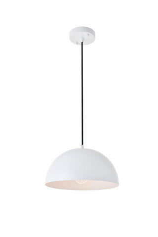 Forte 1 light White Pendant