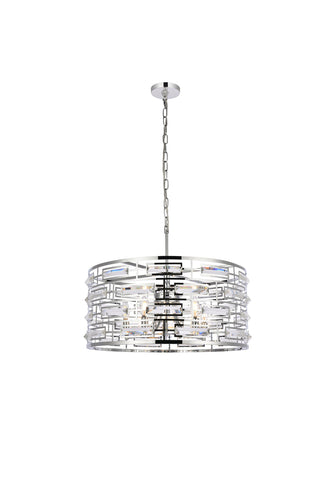 Kennedy 24 inch pendant in chrome