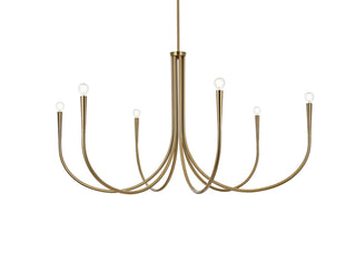 Layne 50 inch chandelier in Gold