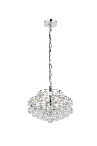 Savannah 14 inch pendant in chrome