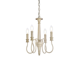 Flynx 4 lights pendant in weathered dove