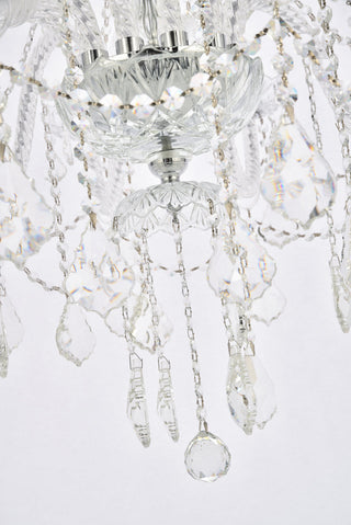 Giselle 21 light Chrome Chandelier Clear Royal Cut Crystal