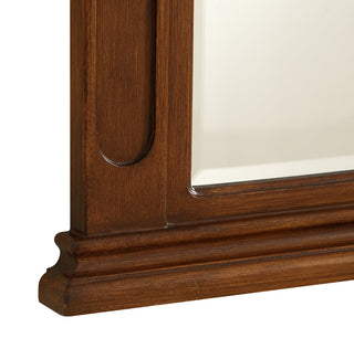 Danville 32 In. Traditional Mirror In Brown