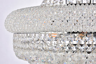 Primo 14 light Chrome Chandelier Clear Royal Cut Crystal