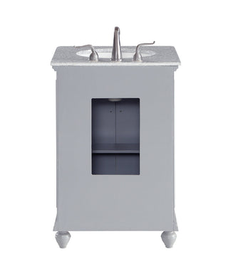 24 In. Single Bathroom Vanity Set In Light Grey